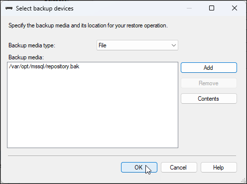 Add device File Button