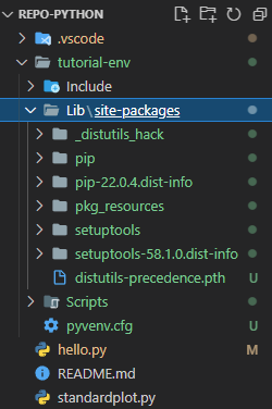 Python-VENV-Default-Packages