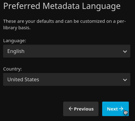 Jellyfin-Setup-Metadata-Language