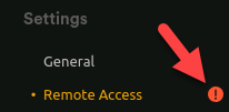 Remote Access not Connected