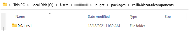 Add XS NuGet Package Source Details